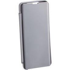 Чехол-книга для Xiaomi Redmi 9 серебряный ClearView