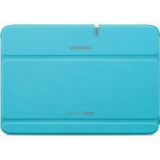 Чехол книжка для Samsung N8000 Note под оригинал голубой