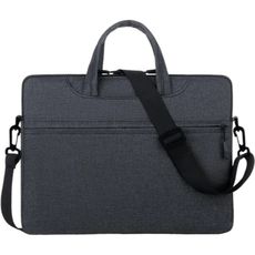 Чехол сумка 13-14" для Macbook/Ноутбука черный водонепроницаемый