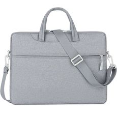 Чехол сумка 15-16" для Macbook/Ноутбука серый водонепроницаемый