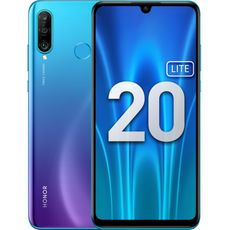 Honor 20 Lite 128Gb+4Gb Dual LTE Peacock Blue ()