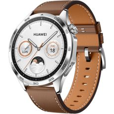 HUAWEI Watch GT 4 46mm (55020BGX) Brown Leather Strap (РСТ)