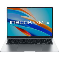 Infinix Inbook Y3 MAX YL613 (Intel Core i5 1235U 1300MHz, 16", 1920x1200, 8GB, 512GB SSD, Intel Iris Xe Graphics, Windows 11 Home) Silver (71008301534) ()