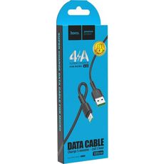 USB кабель Micro USB 4A черный Hoco X33