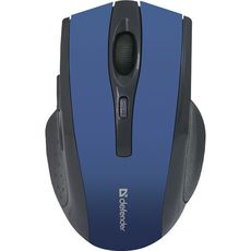Компьютерная мышь Defender Accura MM-665 беспроводная синяя 6 кнопок радиус действия 10 метров
