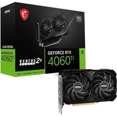 MSI GeForce RTX 4060 Ti VENTUS 2X BLACK  16Gb (RTX 4060 TI VENTUS 2X BL16G OC) ()