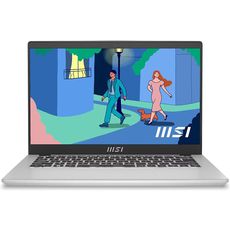 MSI Modern 14 C12M-238RU Intel Core i7 1255U 1700MHz/14/1920x1080/8GB/512GB SSD/DVD /Intel Iris Xe Graphics/Wi-Fi/Bluetooth/Windows 11 Home (9S7-14J111-238) Silver ()