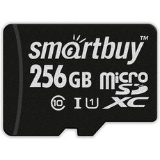 4K MicroSD 256gb (90/70 Mb/s) SDXC SmartBuy Pro UHS-I U3 + ADP +адаптерSD