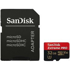 4K MicroSD 32gb (100Mb/s) Sandisk Extreme PRO V30 UHS-I U3  