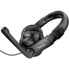 Наушники игровые HOCO W103 Black с микрофоном полноразмерные