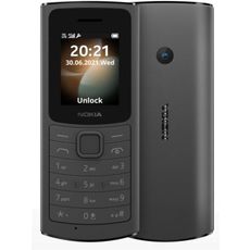 Nokia 110 DS (2021) Dual LTE Black (РСТ)