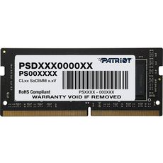 Patriot Memory Signature 8ГБ DDR4 2666МГц SODIMM CL19 single rank, Ret (PSD48G266681S) (РСТ)