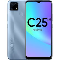 Realme C25S 128Gb+4Gb Dual LTE Water Blue (РСТ)