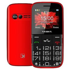 TeXet TM-B227 Red (РСТ)