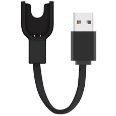 USB кабель для Xiaomi mi Band 3 черный