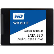 Western Digital WD BLUE 3D NAND SATA SSD 500Gb (WDS500G2B0A) (РСТ)