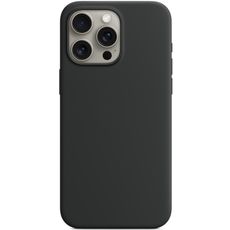 - iPhone 15 Pro 6.1 MagSafe Silicone Case Black ()