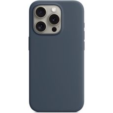 Чехол-накладка iPhone 15 Pro 6.1 MagSafe Silicone Case Storm Blue (темно-синий)