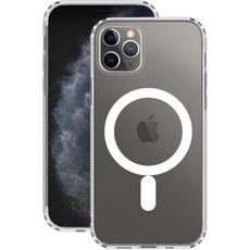 Задняя накладка для Apple iPhone 11 Pro MagSafe прозрачная ПРОТИВОУДАРНАЯ DEPPA
