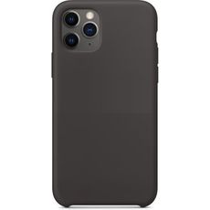 Задняя накладка для Apple iPhone 11 Pro Silicone Case Черный