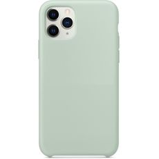 Задняя накладка для Apple iPhone 11 Pro Silicone Case Голубой берилл 