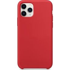 Задняя накладка для Apple iPhone 11 Pro Silicone Case Красный