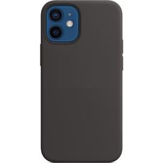 Задняя накладка для iPhone 12 Mini черная Silicone Case Apple