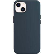 Задняя накладка для iPhone 13 MagSafe Silicone Case синий омут