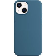 Задняя накладка для iPhone 13 Mini MagSafe Silicone Case полярная лазурь