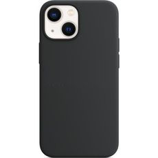 Задняя накладка для iPhone 13 Mini MagSafe Silicone Case тёмная ночь