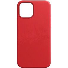 Задняя накладка для iPhone 13 Pro MagSafe кожа красная