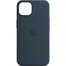 Задняя накладка для iPhone 13 Pro Max Silicone Case Abyss Blue