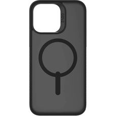 Задняя накладка для iPhone 14 6.1 MagSafe прозрачная затемненная Clear Snap Case ZAGG