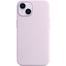 Задняя накладка для iPhone 14 6.1 MagSafe Silicone Case лиловая