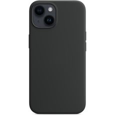 Задняя накладка для iPhone 14 6.1 MagSafe Silicone Case темная ночь
