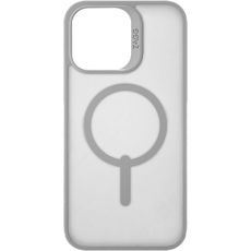 Задняя накладка для iPhone 14 MagSafe затемненная серая Hampton Case ZAGG