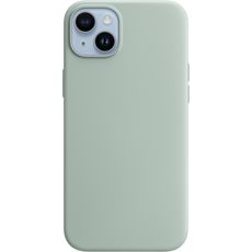 Задняя накладка для iPhone 14 Plus 6.7 MagSafe Silicone Case нежный кактус