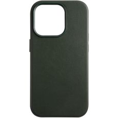 Задняя накладка для iPhone 14 Plus MagSafe черная кожа