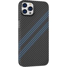 Задняя накладка для iPhone 14 Pro 6.1 черно-синяя Gave slim protective case