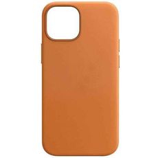 Задняя накладка для iPhone 14 Pro Max MagSafe коричневая кожа