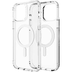 Задняя накладка для iPhone 14 Pro Max MagSafe прозрачная Clear Snap Case ZAGG