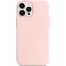 Задняя накладка для iPhone 14 Pro Max MagSafe Silicone Case розовая