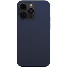 Задняя накладка для iPhone 14 Pro Max MagSafe Silicone Case синяя