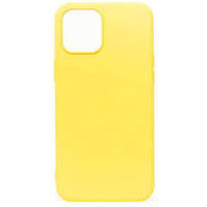Задняя накладка для iPhone 14 Pro Max MagSafe Silicone Case желтая