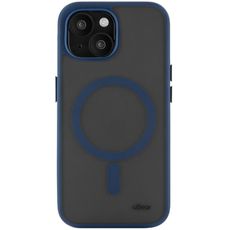 Чехол-накладка iPhone 15 Plus 6.7 uBear синяя Cloud Mag Case MagSafe