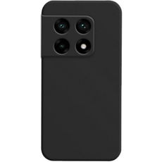Задняя накладка для Oneplus 10 Pro черная силикон с защитой для камеры
