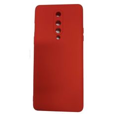 Задняя накладка для OnePlus 8 красная Nano силикон