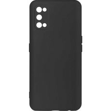Задняя накладка для Realme 7 Pro чёрная силикон