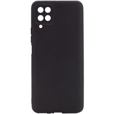 Задняя накладка для Samsung Galaxy A22/M22/M32 черная Nano силикон с закрытой камерой