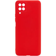 Задняя накладка для Samsung Galaxy A22/M22/M32 красная Nano силикон с закрытой камерой